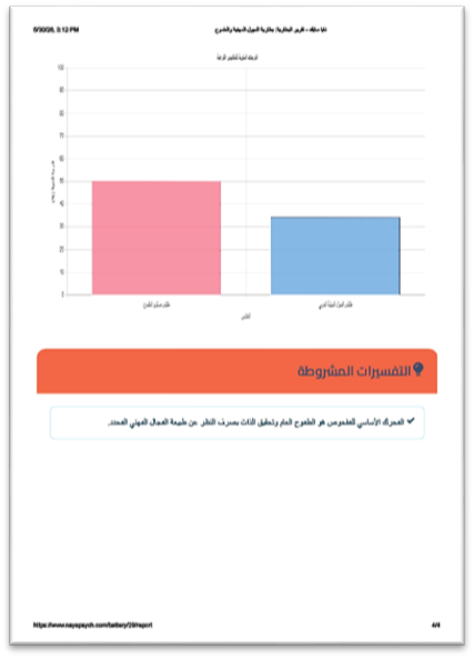 طباعة التقرير